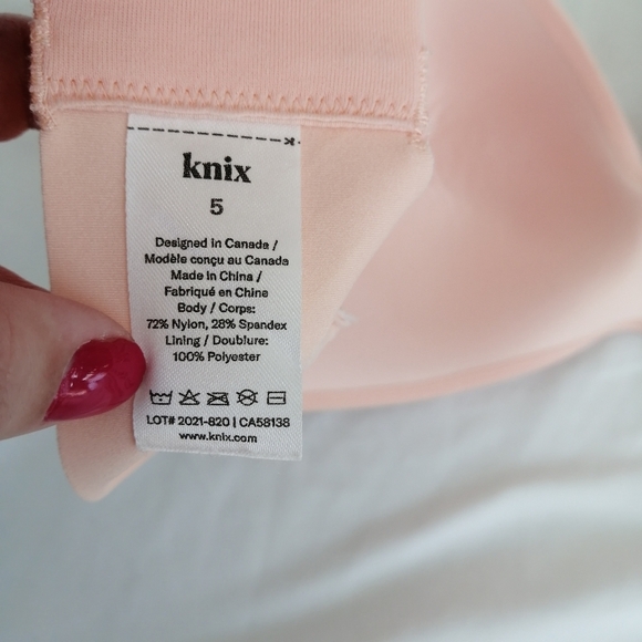 Knix WingWoman Contour Bra Pale Orange Knix 5 (Fits 38C, 38D, 40C) - Picture 14 of 16